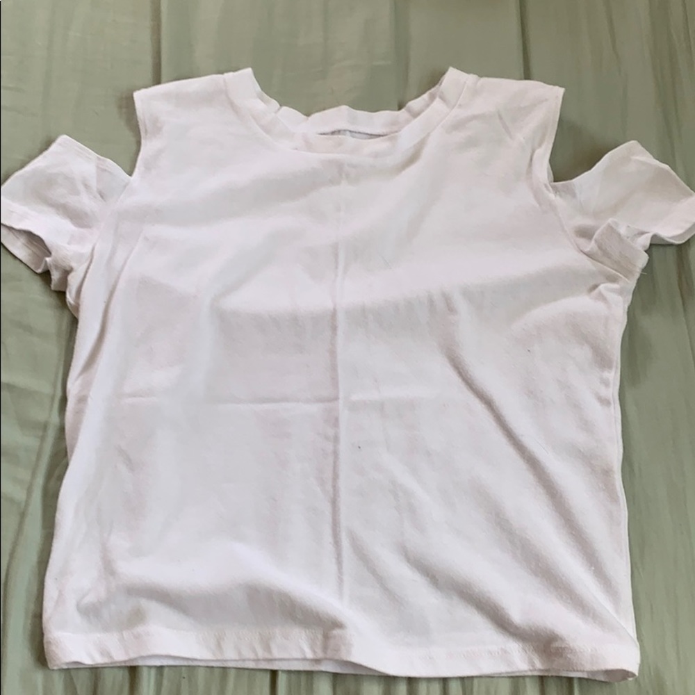 cold shoulder t-shirt